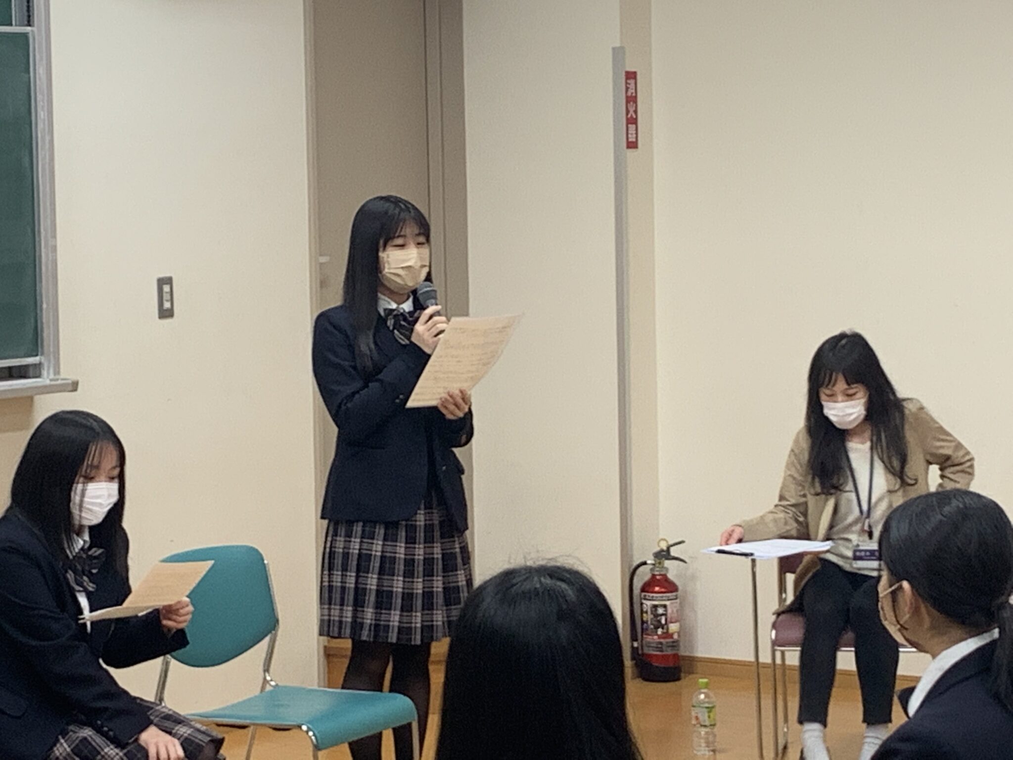 特進科合格体験報告会が開催されました 学校法人富澤学園 東北文教大学山形城北高等学校