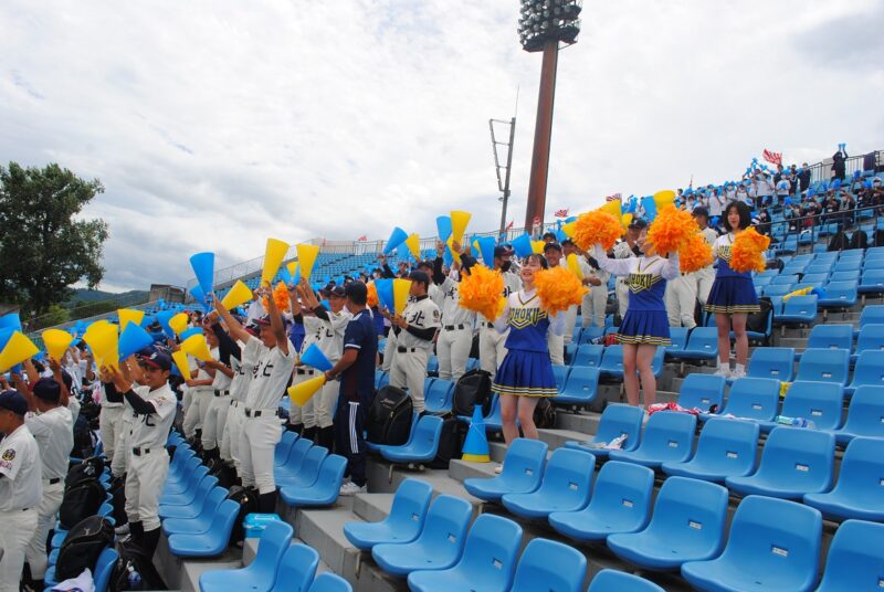 甲子園予選の応援を行いました | 学校法人富澤学園 東北文教大学
